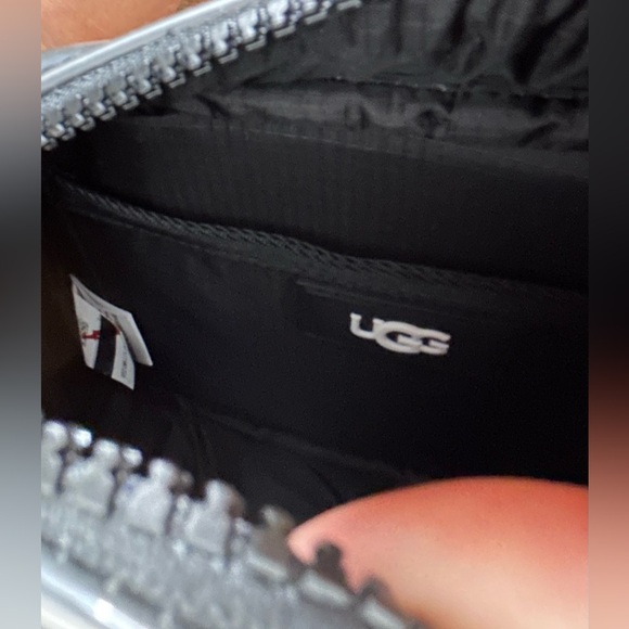 NWT UGG Janey II Clear Black Crossbody Belt Bag Adjustable Logo Purse Handbag - Picture 7 of 12